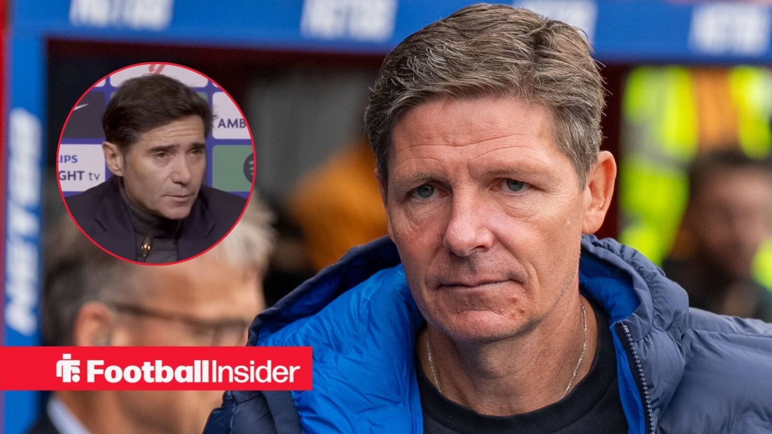 Odds slashed as Marcelino becomes new favourite to replace Oliver Glasner