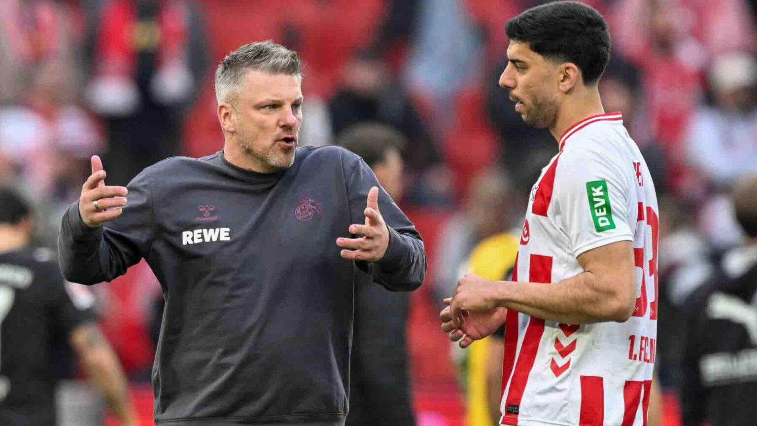 FC-Boss Kessler vermeidet Bekenntnis zu Kwasniok: "Wir müssen das jetzt sachlich & rational analysieren. Wir haben heute eine große Enttäuschung erlebt, weil wir nur einen Punkt geholt haben. Die Erwartung waren klar drei Punkte. Wir werden uns Gedanken machen [...] und eine Nacht darüber schlafen."