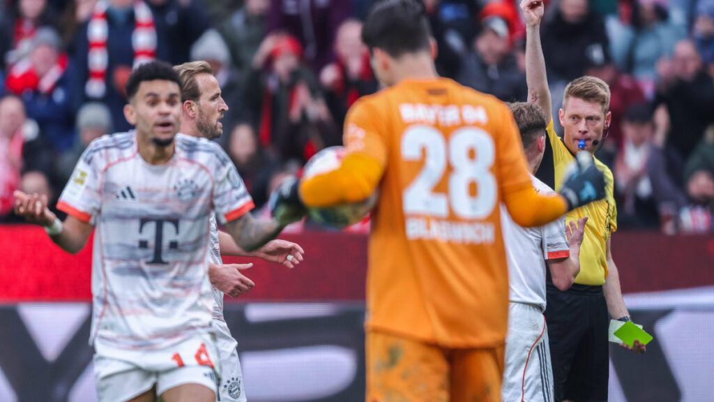 Gelb-Rot bei Remis in Leverkusen: DFB weist Bayern-Einspruch gegen Díaz-Sperre ab