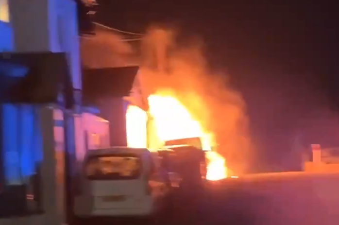 Two flee to safety as arson attack damages Peacehaven mosque