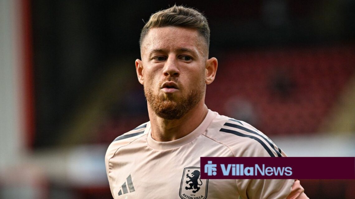 Ross Barkley warming up for Aston Villa