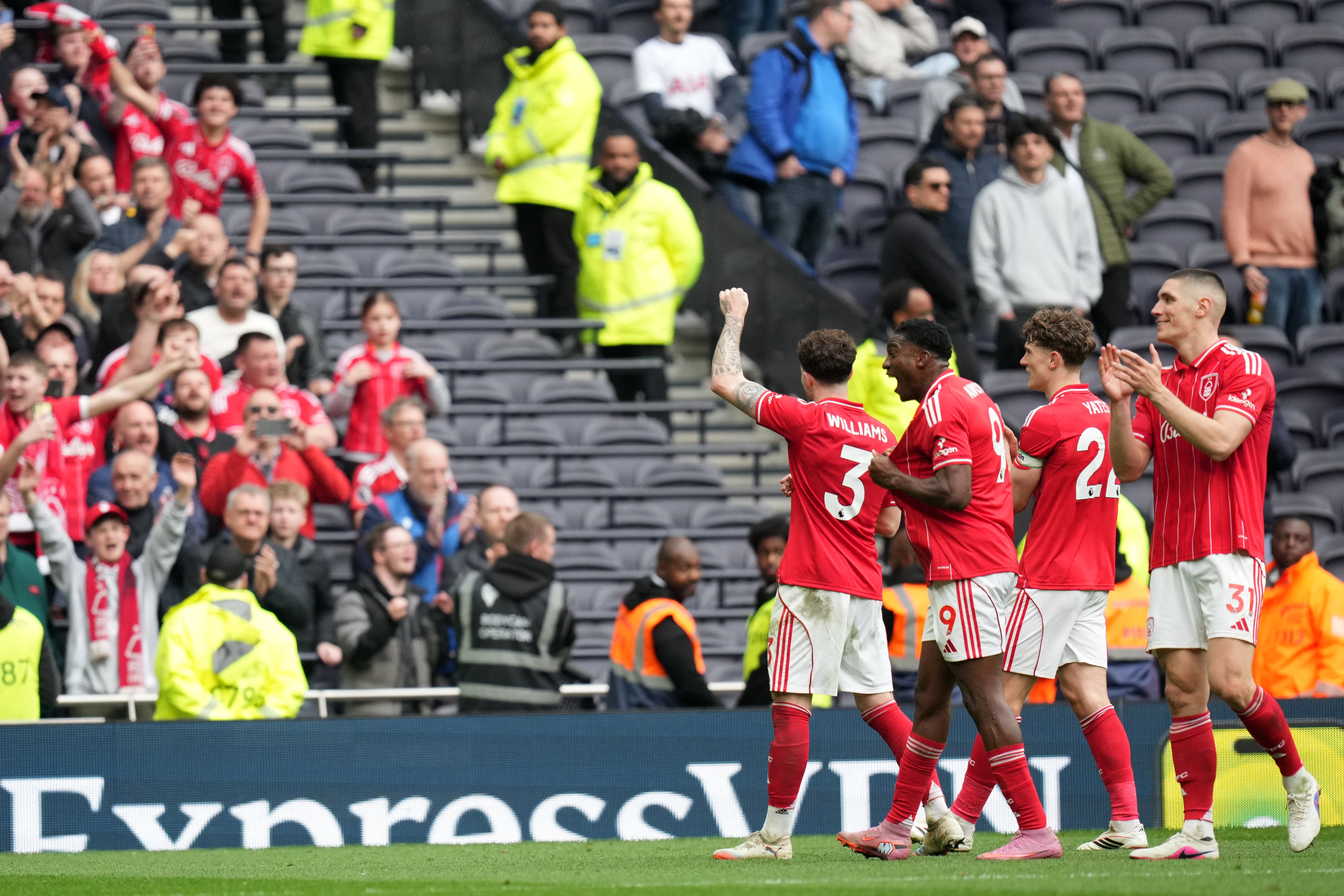 Forest were in cruise control before Awoniyi made certain of three points late on