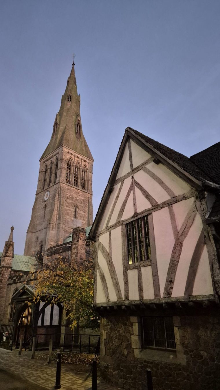 Leicester Guildhall sits in the shadow of the Cathedral (Photo: Visit Leicester)