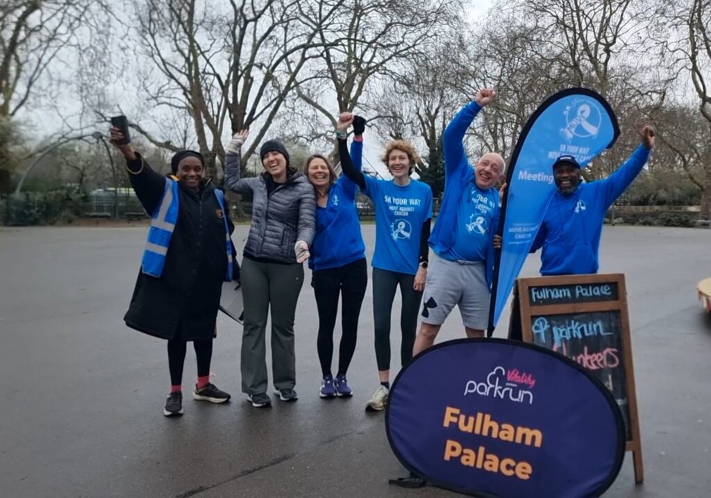 Cancer support group continues to develop at Fulham parkrun