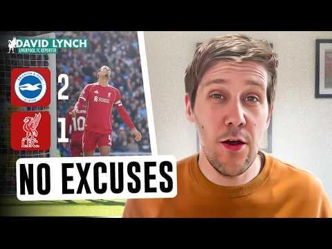 [David Lynch] SLOT DOESN'T SEEM TO HAVE THE ANSWERS! | Brighton 2-1 Liverpool reaction
