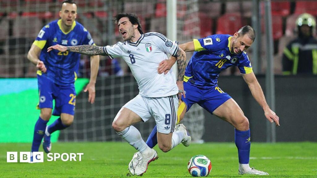 Bosnia-Herzegovina heading to World Cup; Italy out
