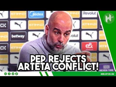 CONFLICT with Arteta? Pep HITS BACK at FALLOUT claims | Arsenal v Man City