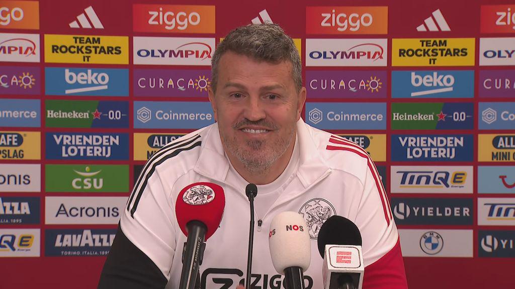 García noemt het een eer om trainer van Ajax te zijn: 'Filosofie is geweldig'