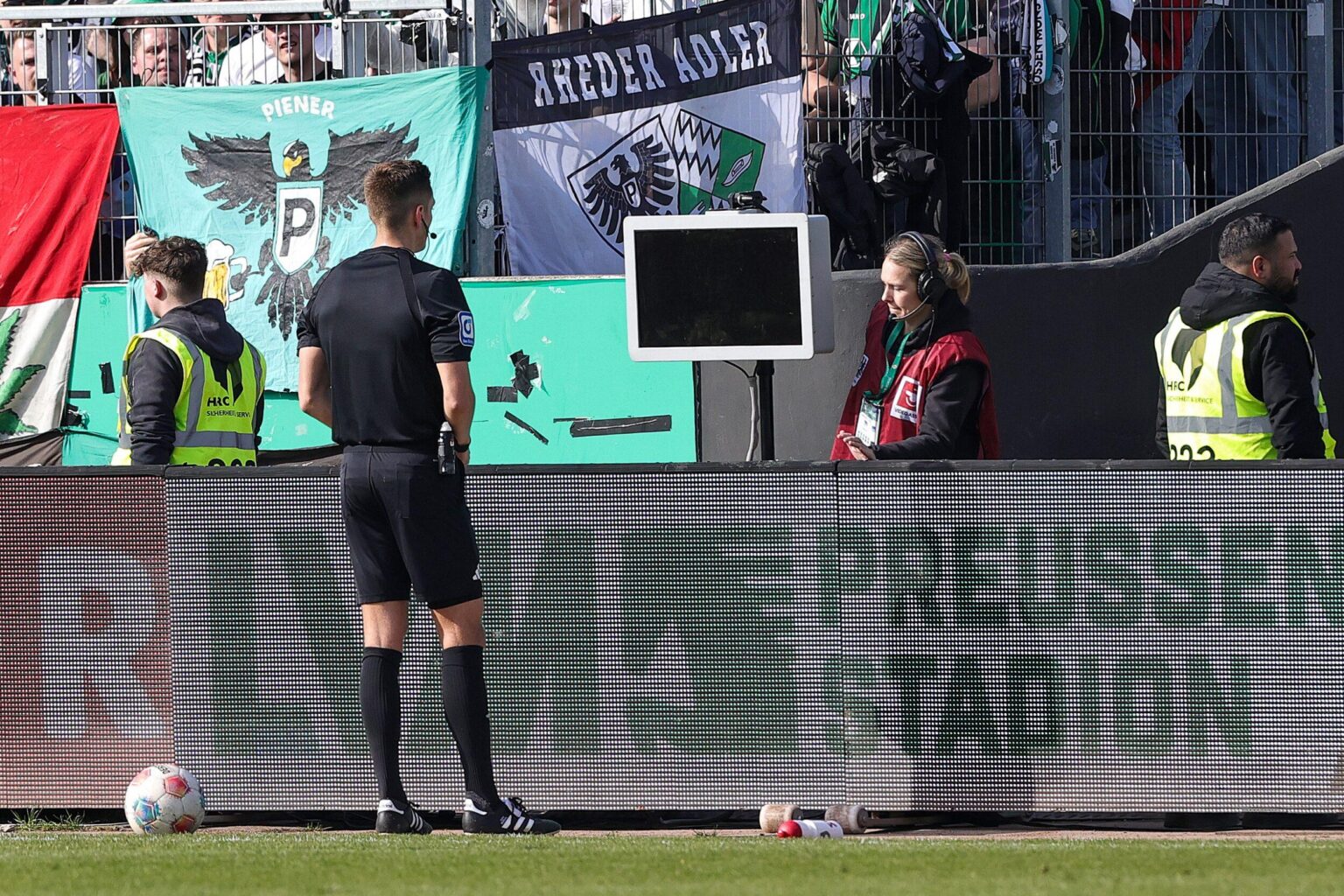 Aufarbeitung des Ausfalls des VAR-Monitors beim Heimspiel gegen Hertha BSC - SC Preußen Münster