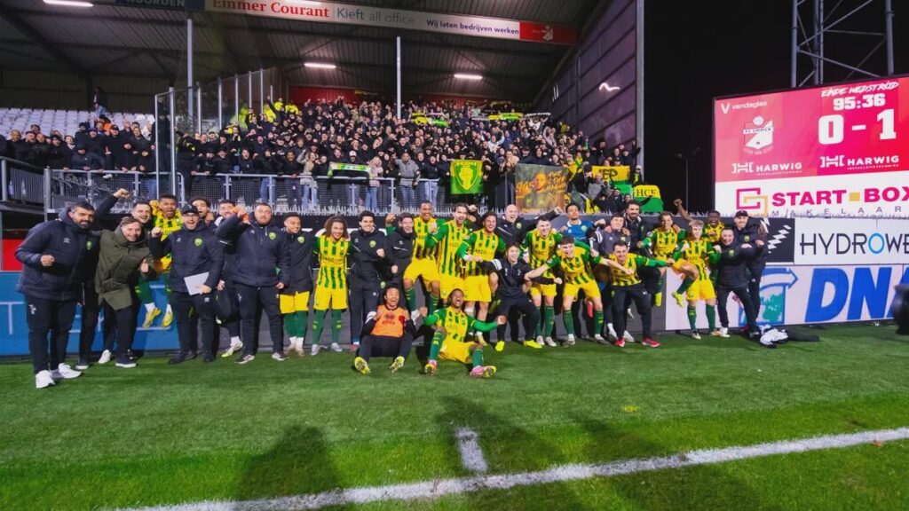 ADO kan Eredivisie ruiken: 'Willen het dinsdag in uitverkocht huis mooi afmaken'