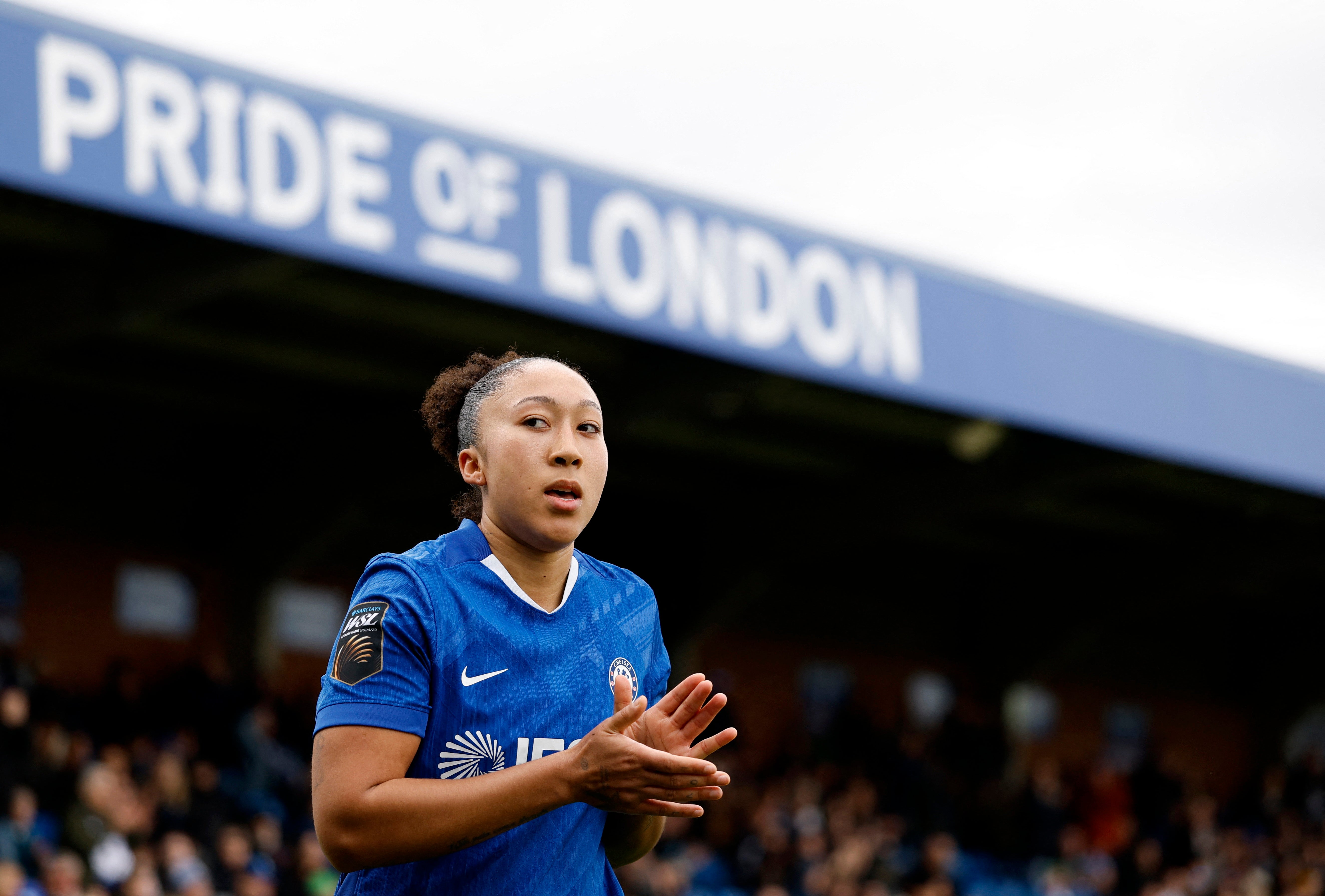 Lauren James was awarded the player of the match for her goal and assists
