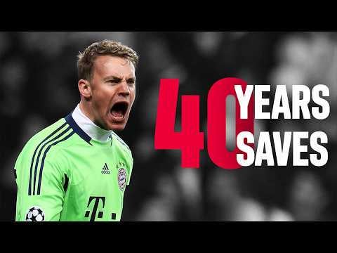 [Official] 40 YEARS - 40 SAVES | Happy Birthday GOATKEEPER Manuel Neuer! 🐐🧤🥳