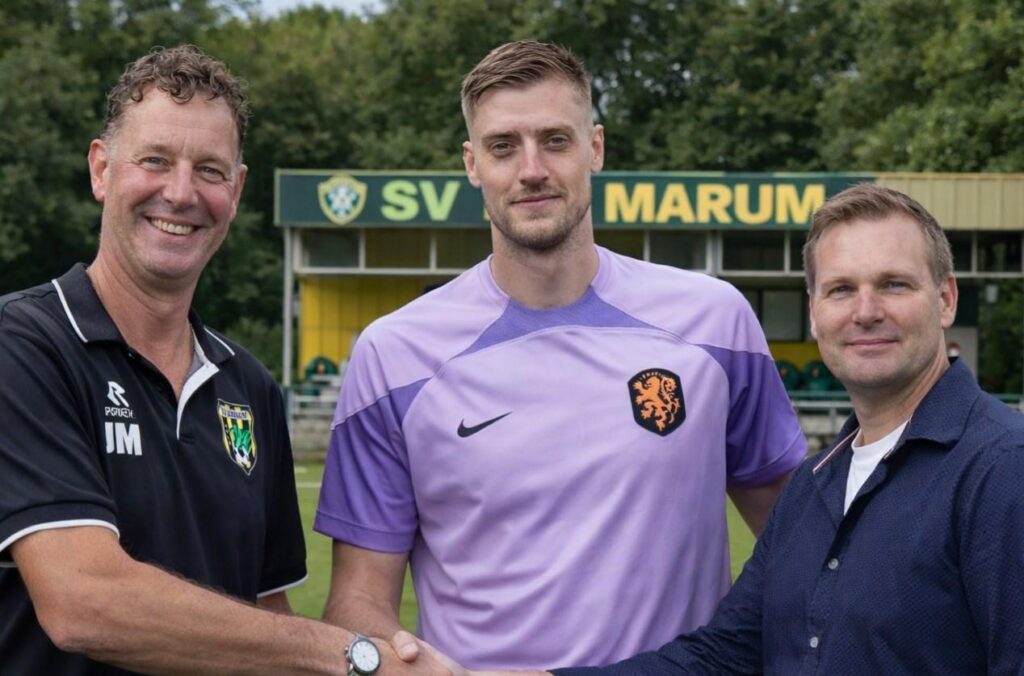Andries Noppert maakt lopende seizoen af bij SV Marum
