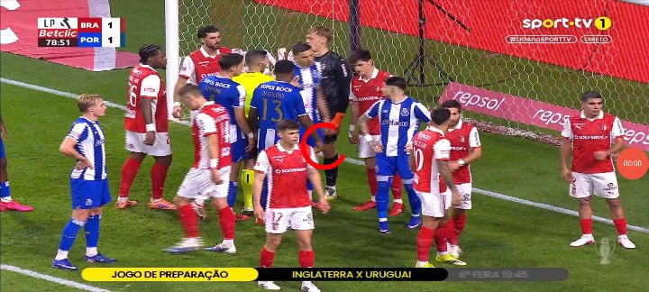 SC Braga 1 - FC Porto (2) Fofana (79)