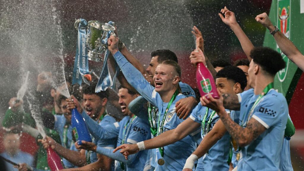 'Man City won the League Cup trophy and football, for once, won as well'