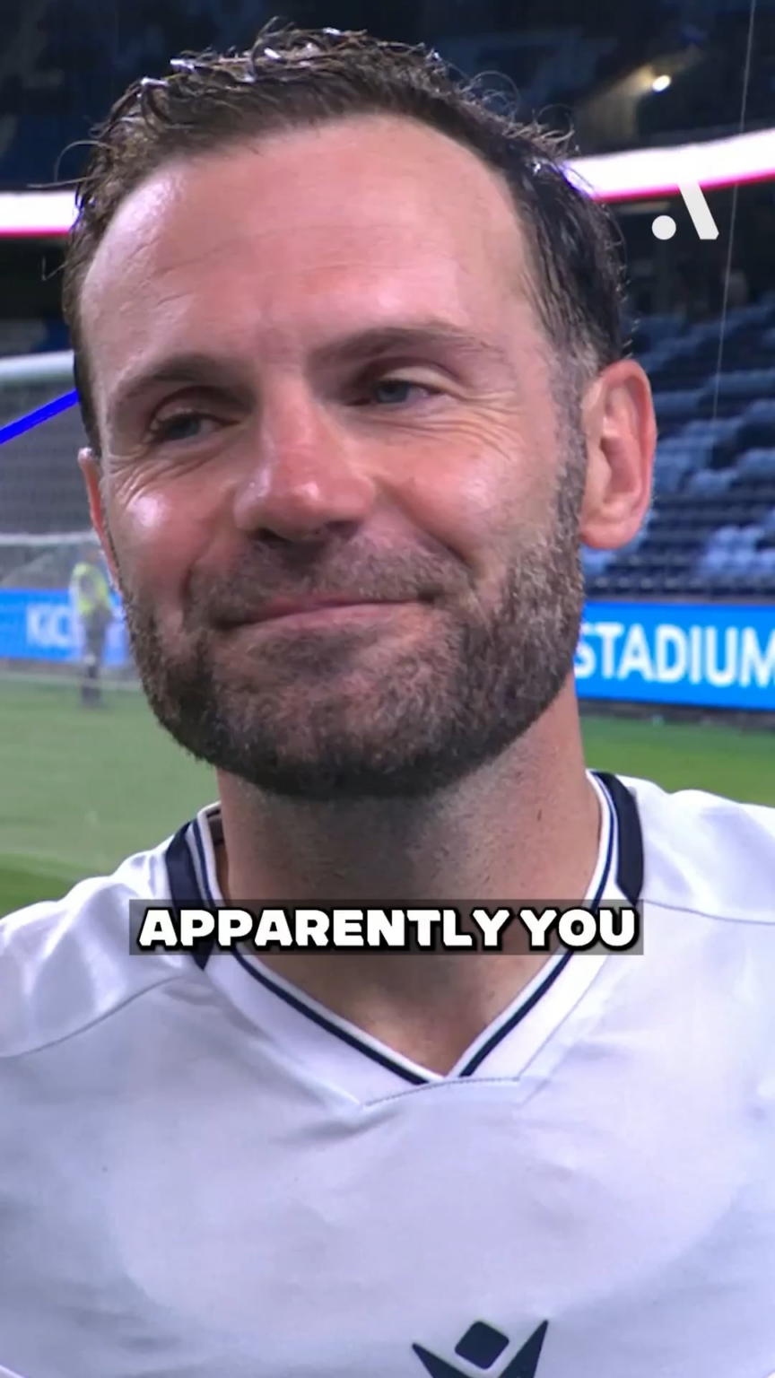 Juan Mata on Bruno Fernandes and Harry Maguire watching him on TV: “I love them and I'm happy they follow the A-League and they follow our games and I hope that the next [Manchester United] game Bruno can score a similar goal.”