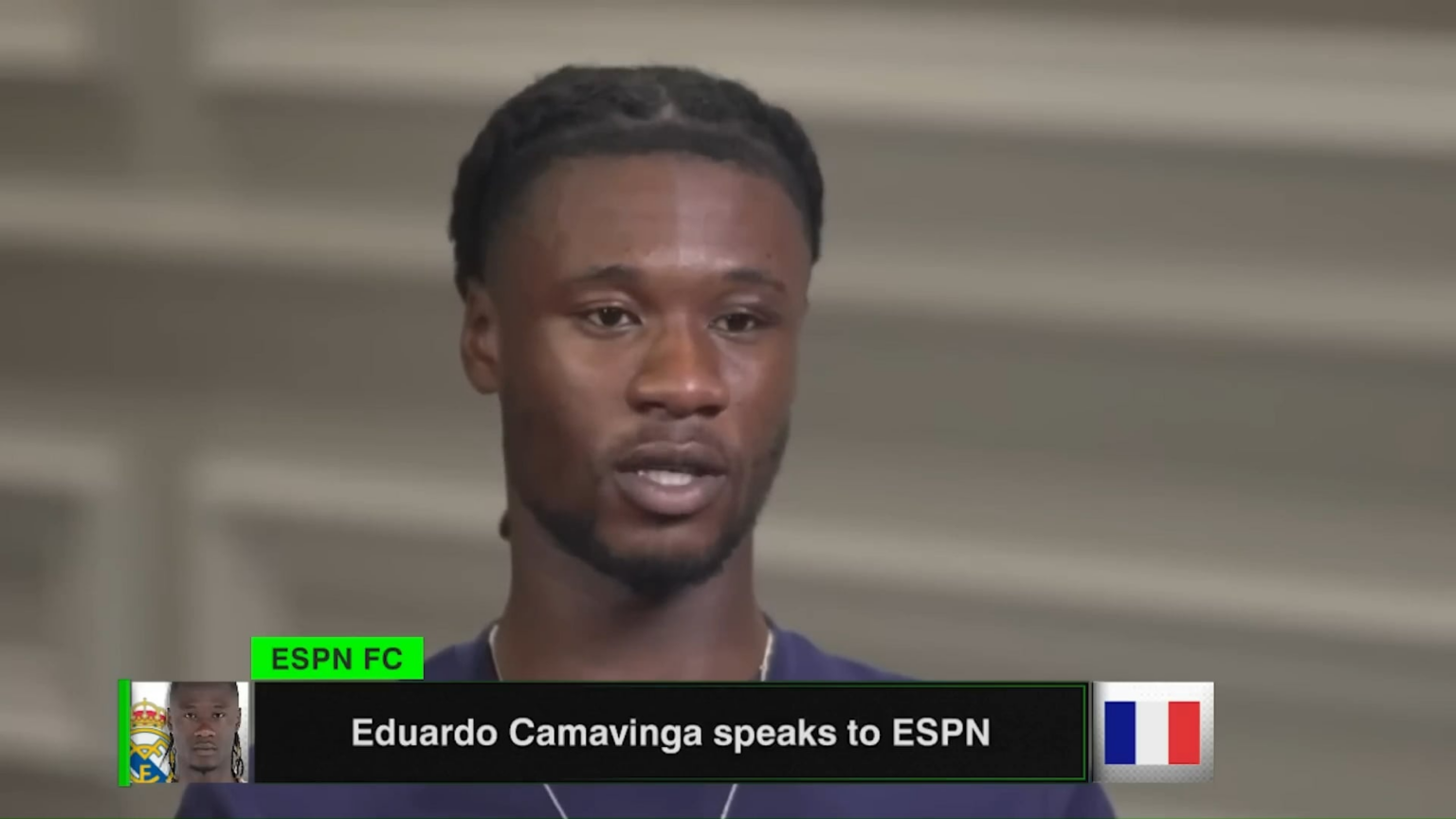 Cama talking about our UCL spirit