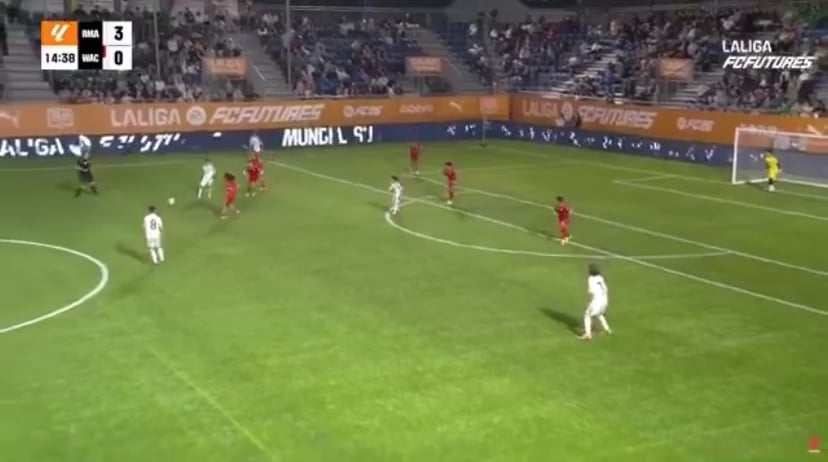 Akevin A player David Sanchez scored this incredible goal today against Wydad AC🤯