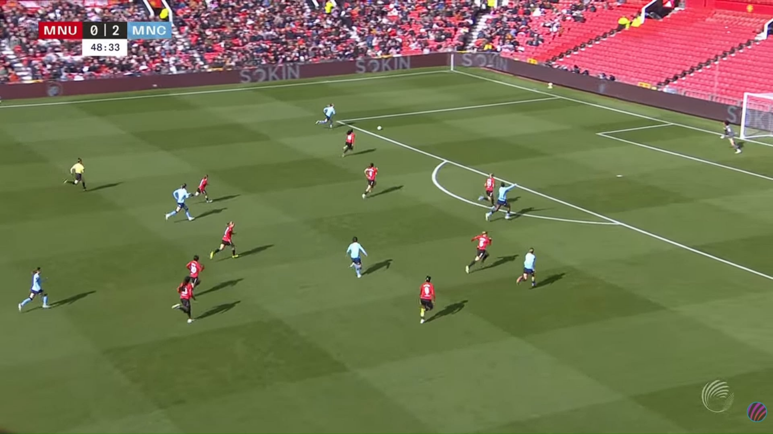 Manchester United W 0 - [3] Manchester City W - 49' Kerstin Casparij