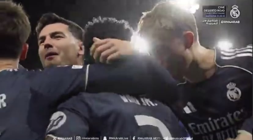 Valverde tells vinicius to go and continue celebrating😂❤️