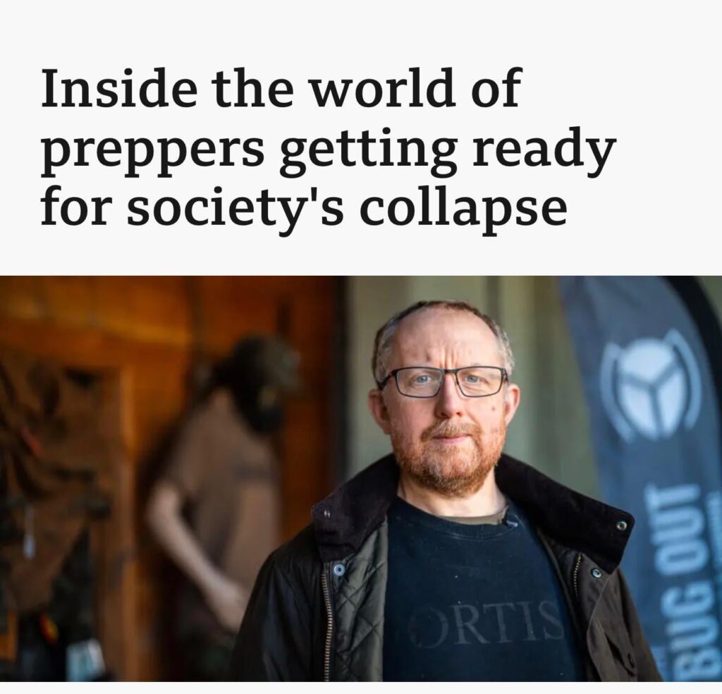 Nicholson is a prepper