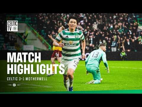 Scottish Premiership Highlights | Celtic 3-1 Motherwell (14/03/26)
