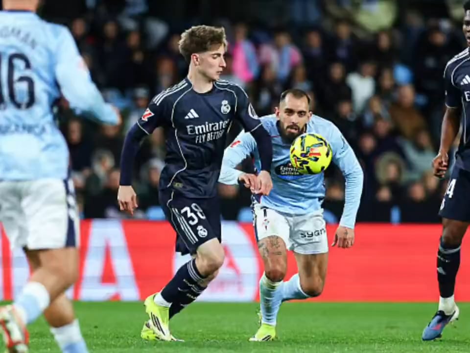 Cesar Palacios vs Celta Vigo (25 minutes played)