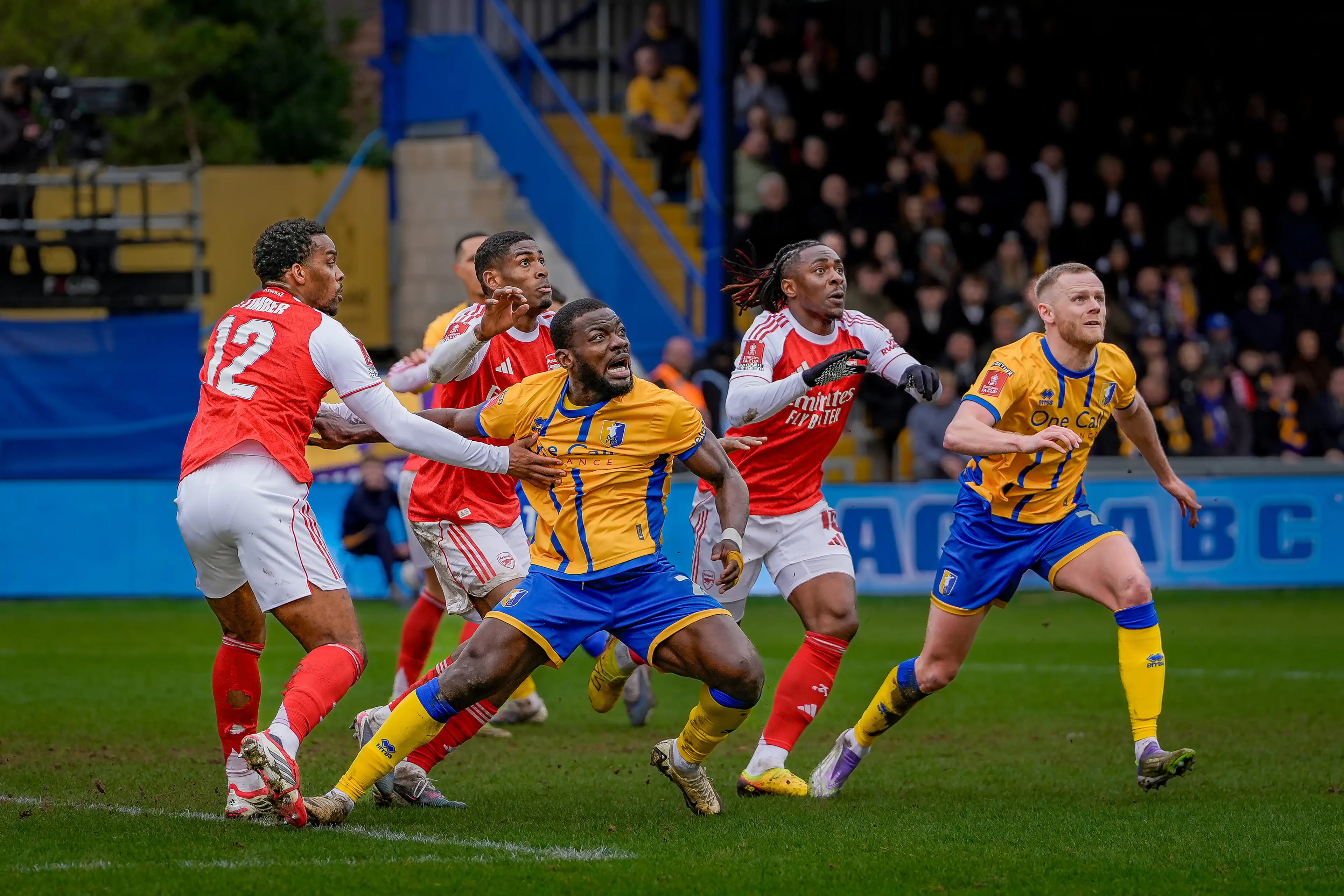Arsenal came through a tough test against Mansfield at the One Call Stadium (Image: Getty)
