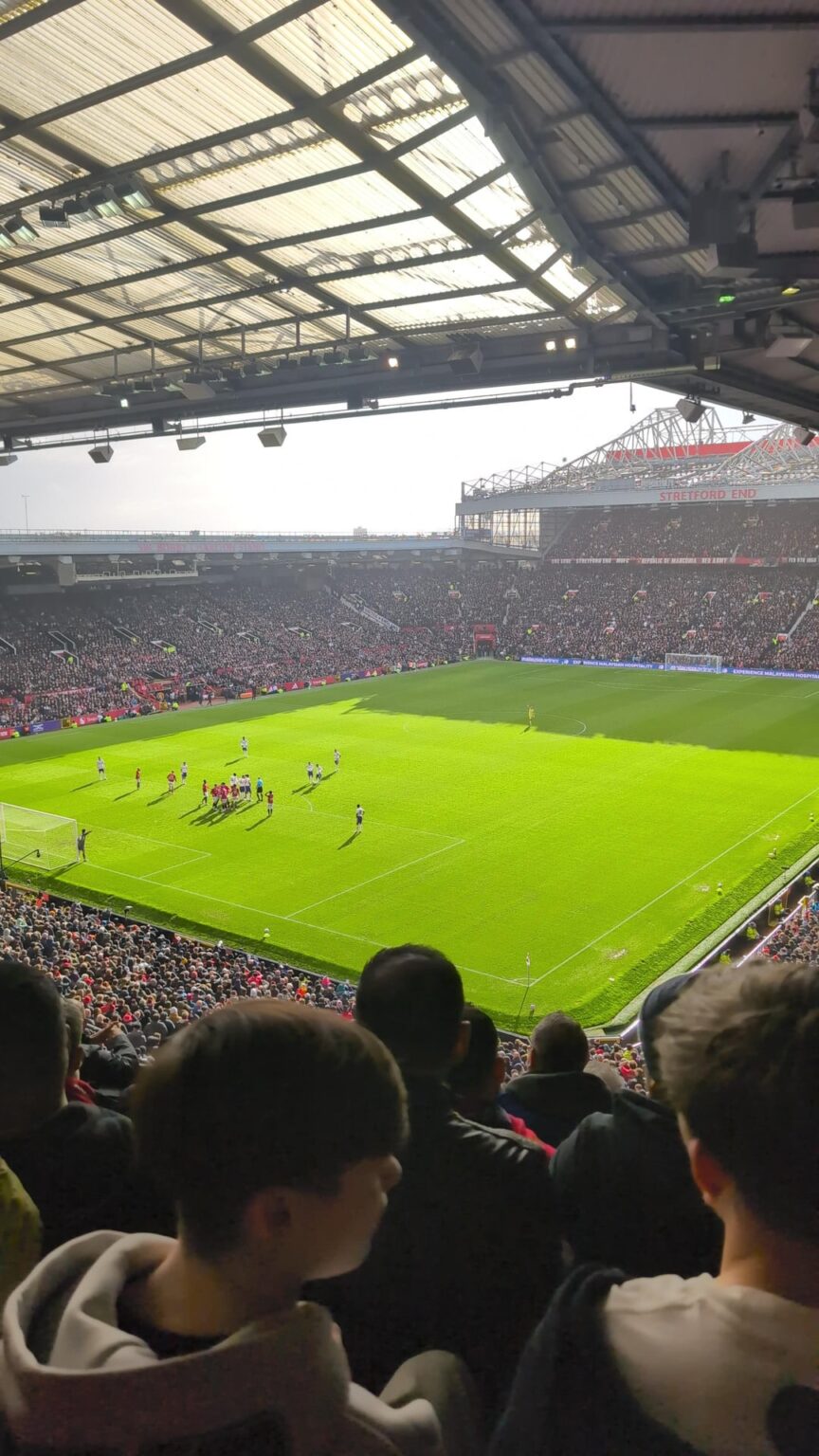 United v Villa photos - NE Corner