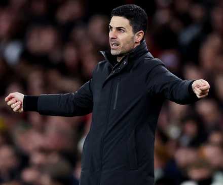 Arsenal manager Mikel Arteta