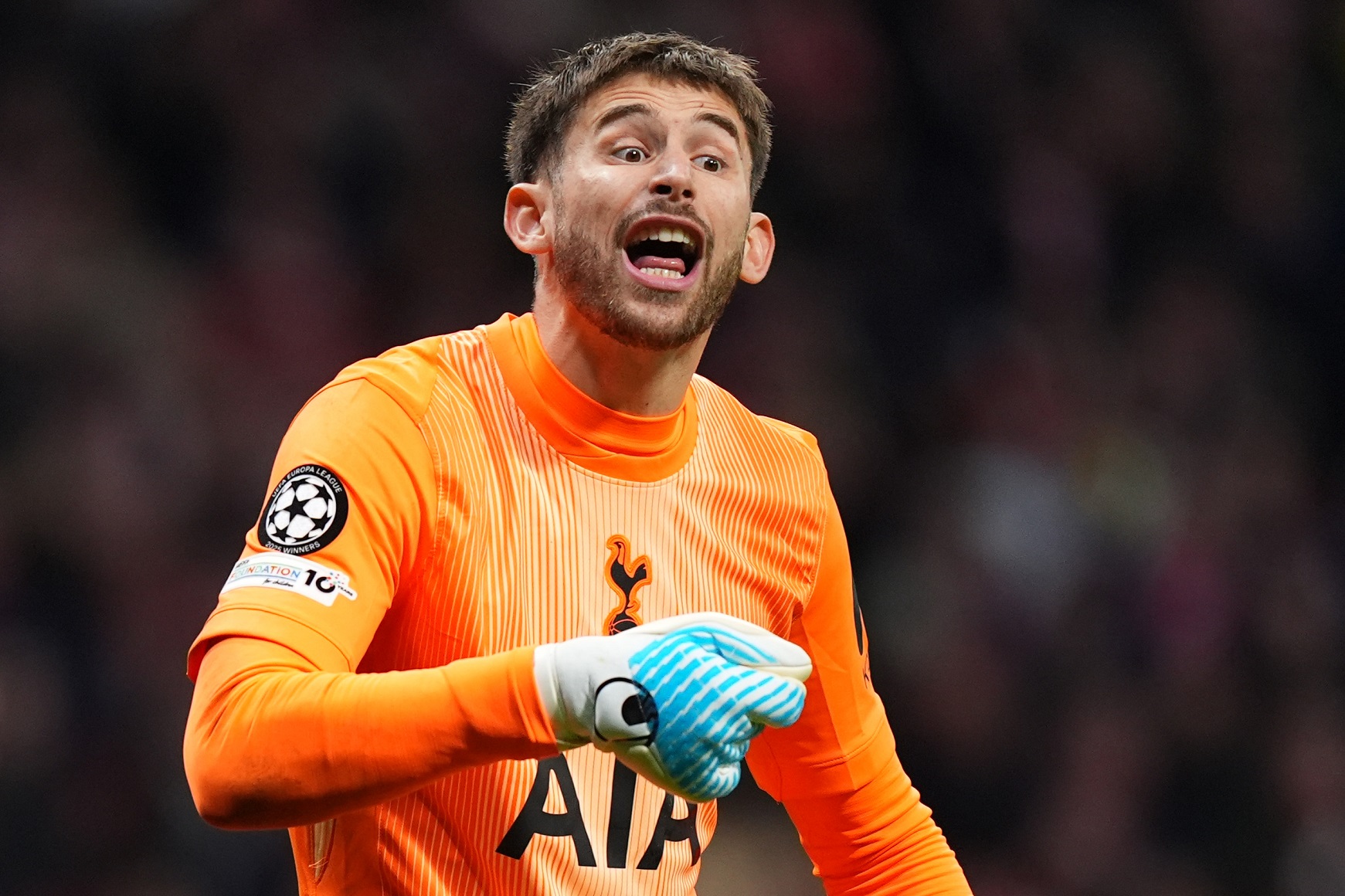 Guglielmo Vicario of Tottenham