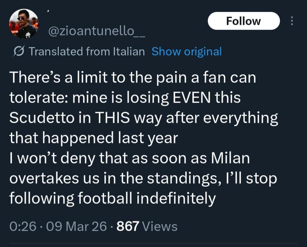 Valid feelings from this bro