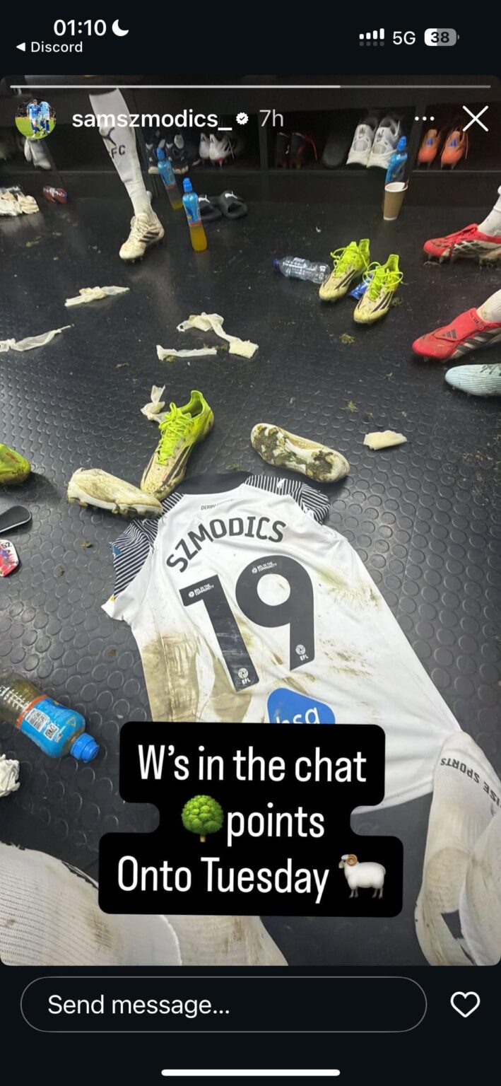 Even d*rby players can’t get forest off their mind 🤭