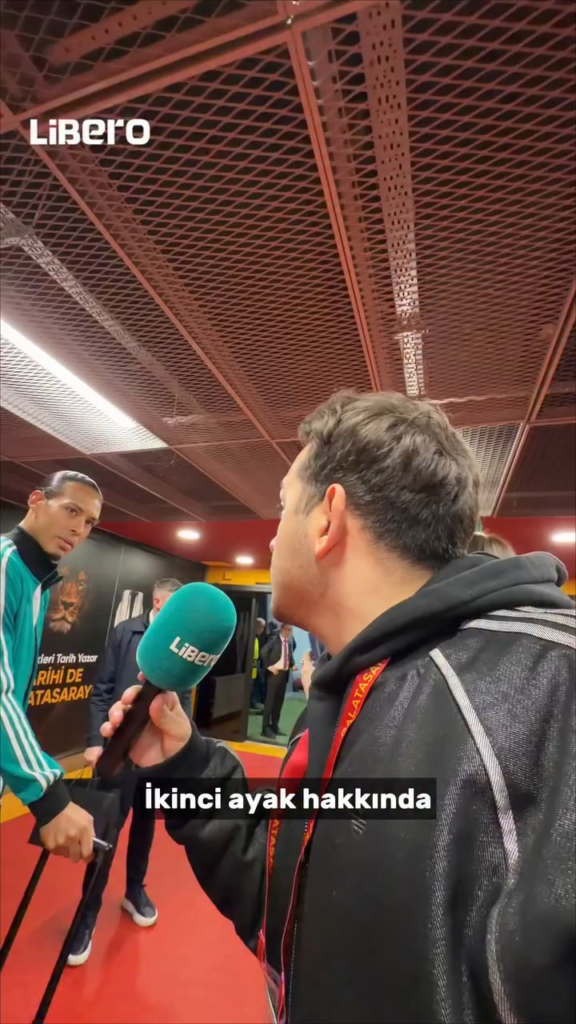 Would you like to say something for the 2nd leg?