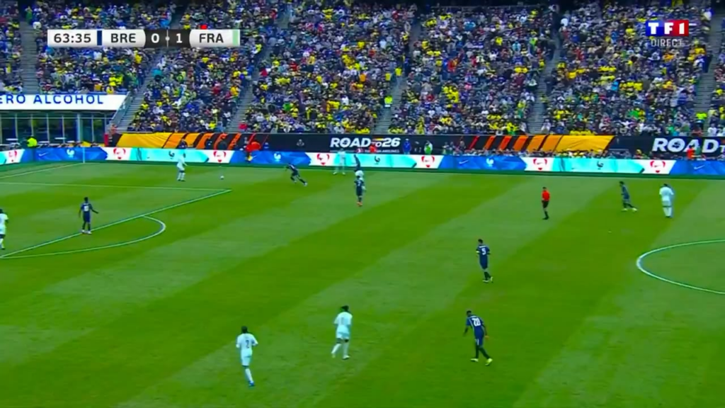 Ekitike goal vs Brazil