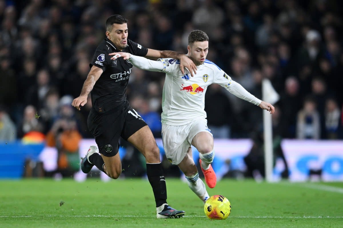 Rodri (left) is back to his best for Manchester City (Reuters)