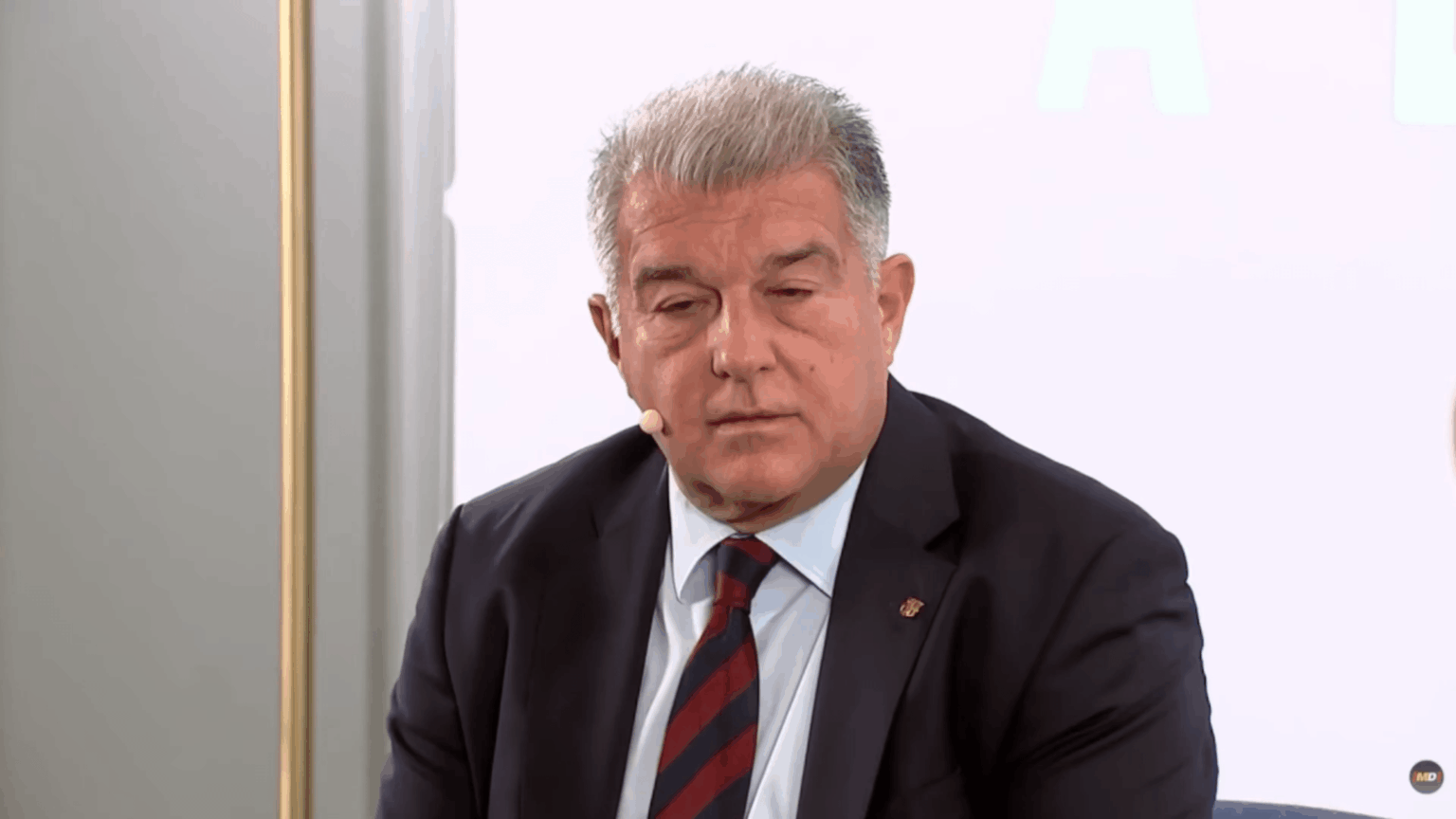 Laporta: "When I see these statements from Xavi, I think of Hansi Flick and how tough it is to be president of Barça."

"The facts give me the peace of mind that I did what I had to do. I understand that he's hurt, because with the same players that Xavi had and was losing with, Flick is winning.”