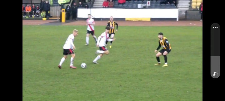 Clydebank's 2nd penalty v Berwick yesterday