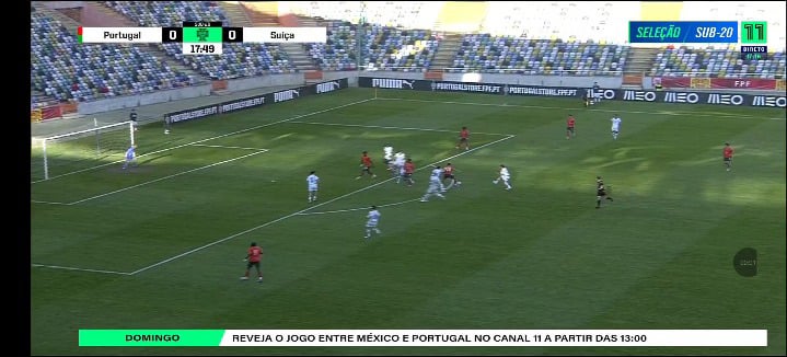 Portugal Sub 20 (3) - Suiça Sub 20 (0)