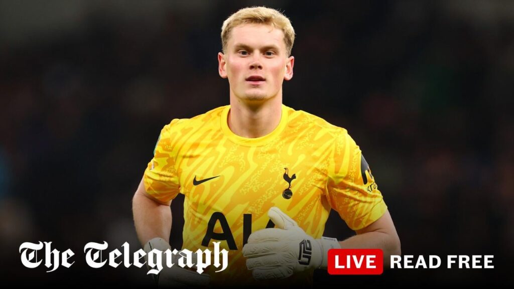 [Matt Law] Antonin Kinsky expected to start against Atletico instead of Guglielmo Vicario