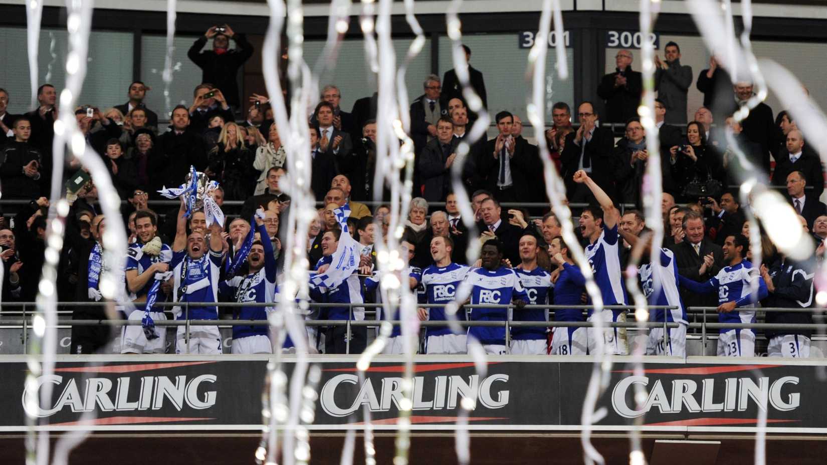 Birmingham City win the 2011 EFL Cup
