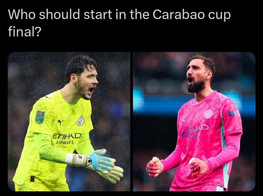Whom Should we start in the Carabao cup final?