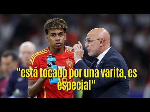 Luis de la Fuente on DAZN: "Gavi's injury was incredibly tough, we experienced it as if a family member had been in an accident." On Lamine: "hes an example of a polite, respectful boy with enormous talent who is touched by the magic wand of god".