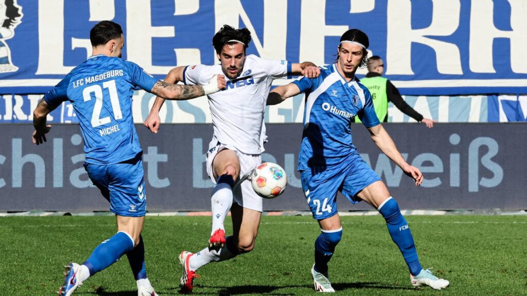 Karlsruher SC effizient: Magdeburger vergibt zu viele Chancen und bleibt tief unten drin