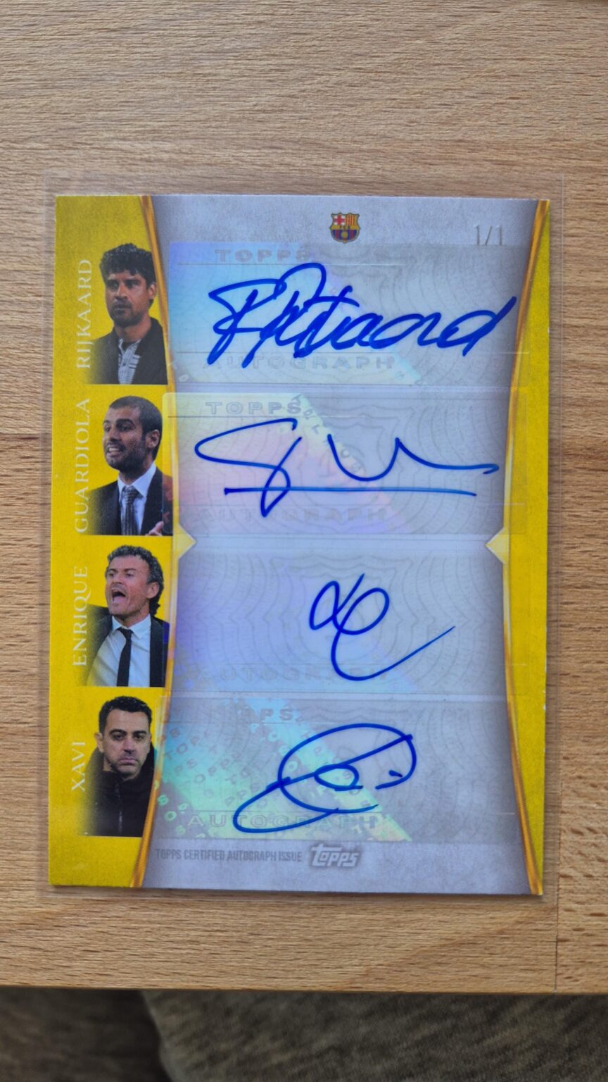 Barcelona's legendary coaches unite for a piece of history