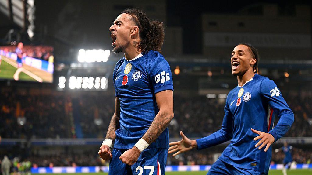 Chelsea 3-0 Wolves: Analysis of Malo Gusto's goal - BBC Sport