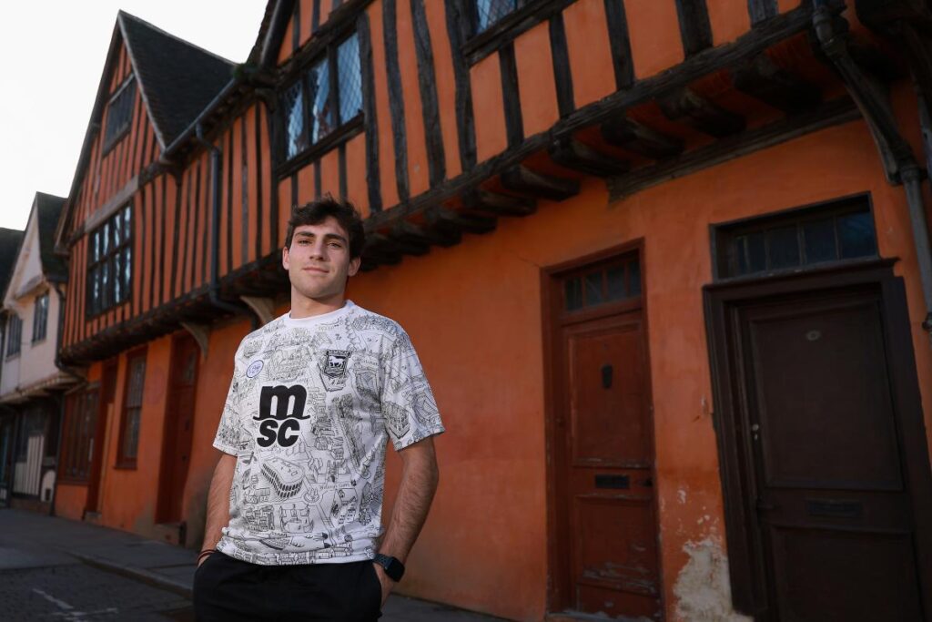 Town reveal new 'Tudor map themed shirt' ahead of Foundation Fixture