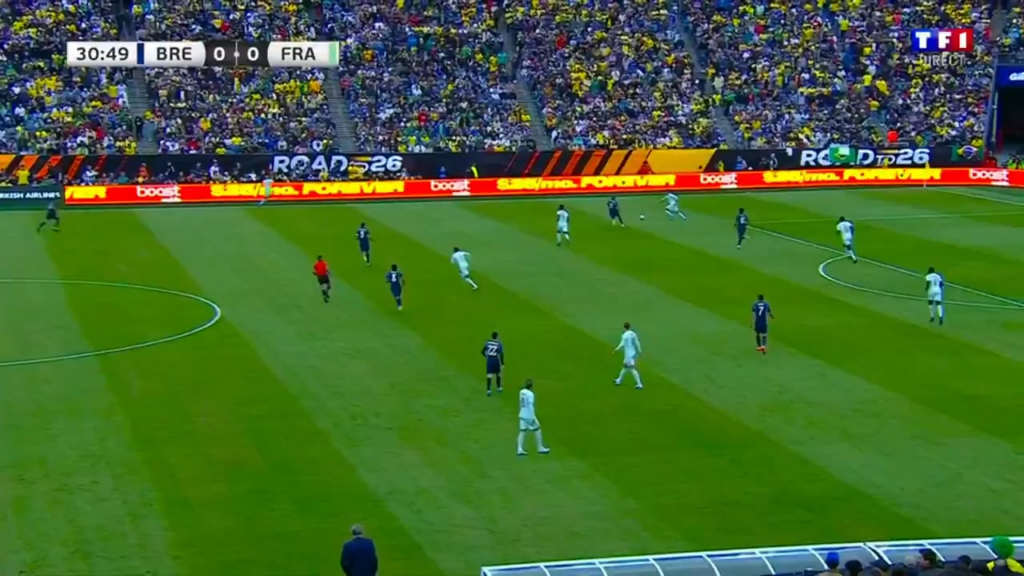 What a GOALLL by Kylian Mbappe to make it 1-0 against brazil