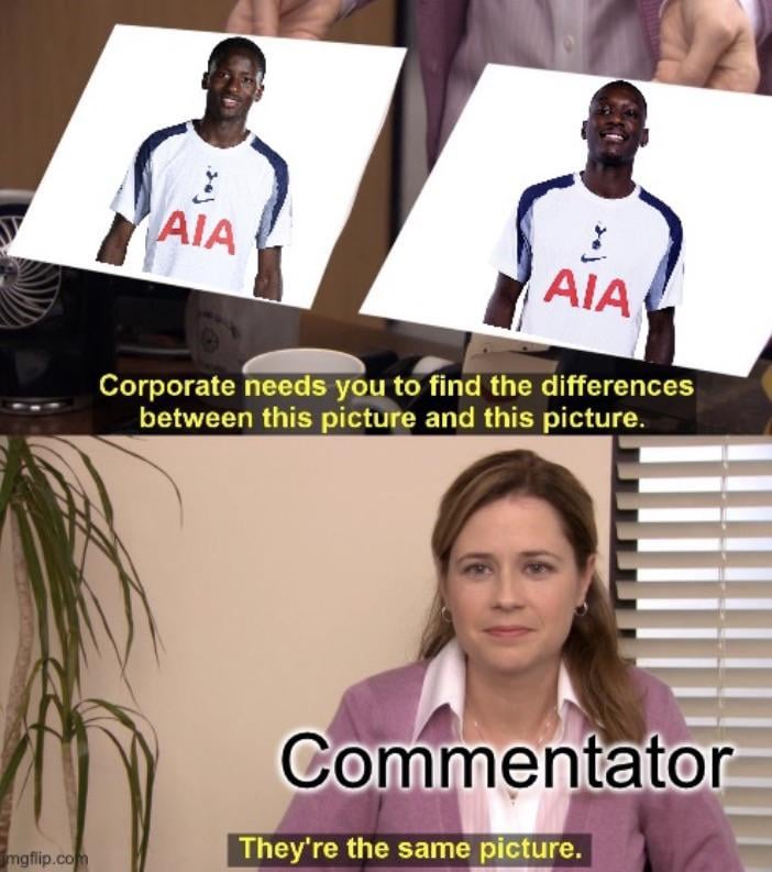 The commentator for this game was awful