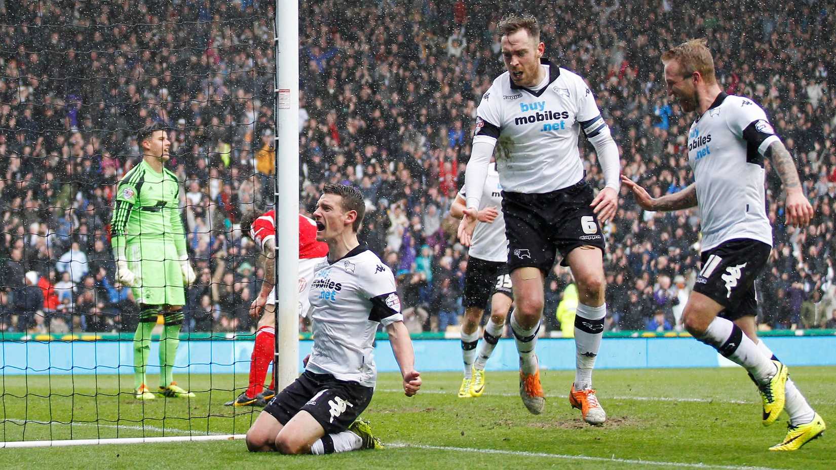 Craig Bryson scores a hat-trick for Derby County vs Nottingham Forest